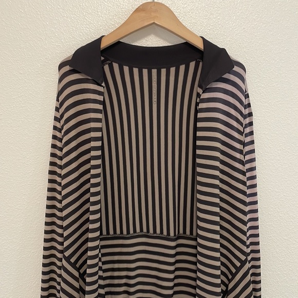 Annette Gortz striped sweater jacket size small - so unique and cute!! - Picture 2 of 16